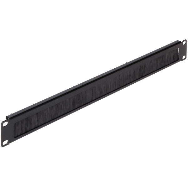 1U PANEL S KÁBLOVÝM PRIECHODOM DO RACKOVEJ SKRINE 19"