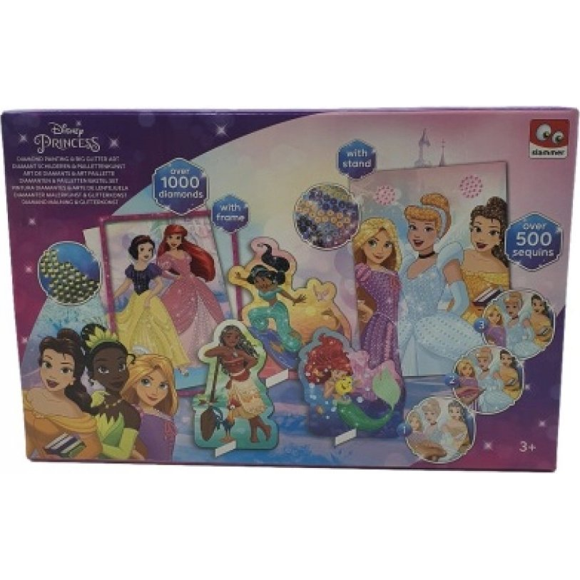 Disney Hercegnők Gyémántkirakó 5 Kirakható Képpel ( )