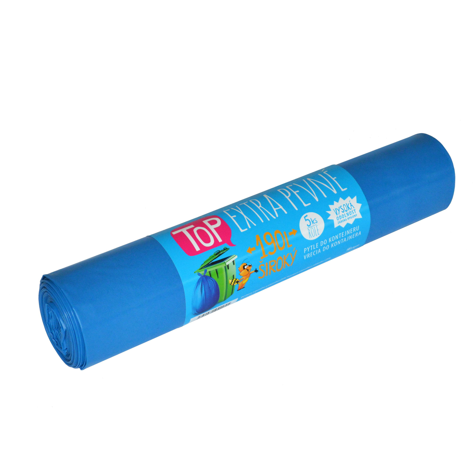 VIPOR Top Extra szilárd, 190 l, 5 db, kék (8594030942055)