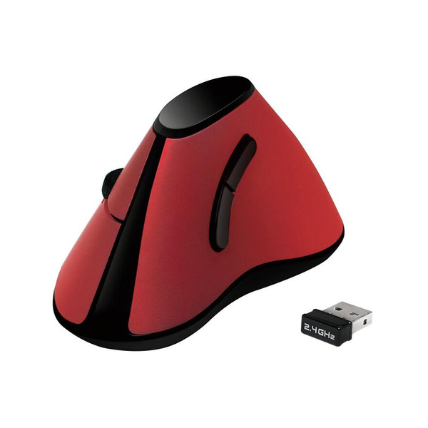 LogiLink TI020 Wireless Ergonómikus Egér - Piros