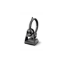 POLY SAVI 7300 Слушалки Безжичен Портативен Офис/Център за обаждания Черен
