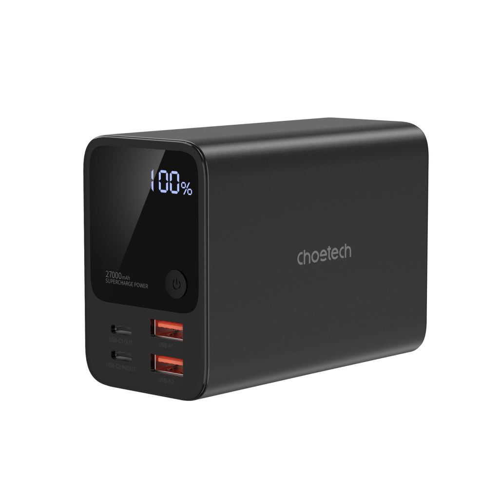 Choetech B635 Power Bank 27000mAh fekete (B635)