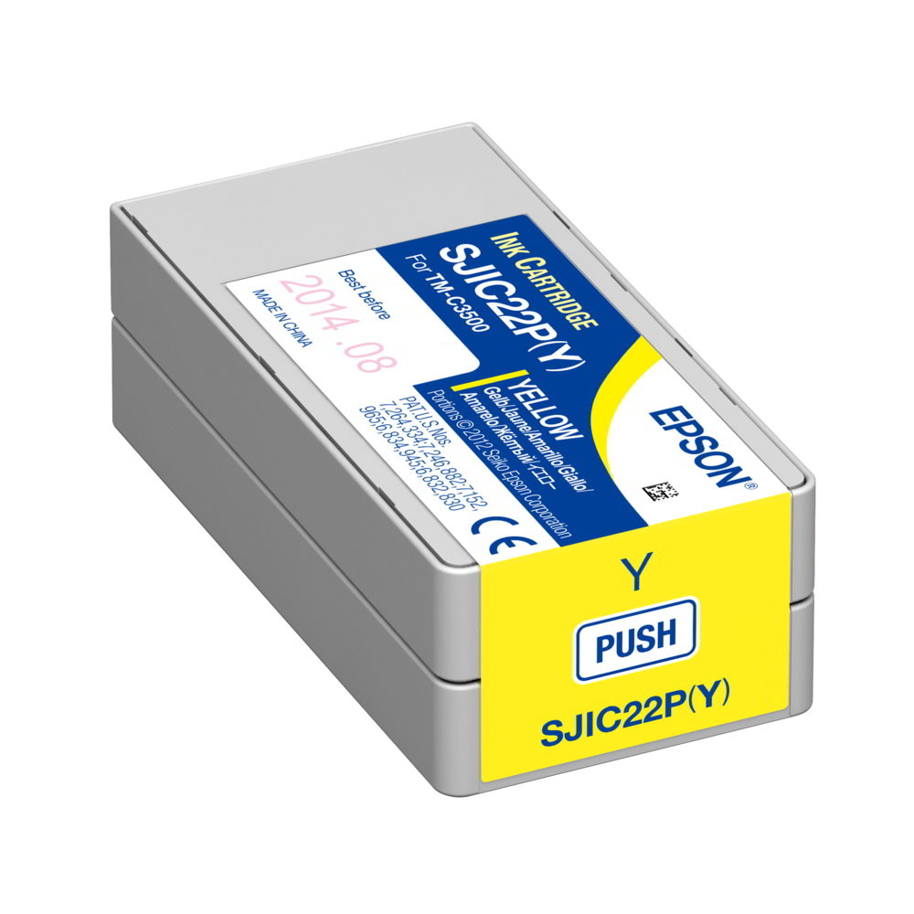 White Box (Epson SJIC22P) Tintapatron Sárga (C33S020604FU)