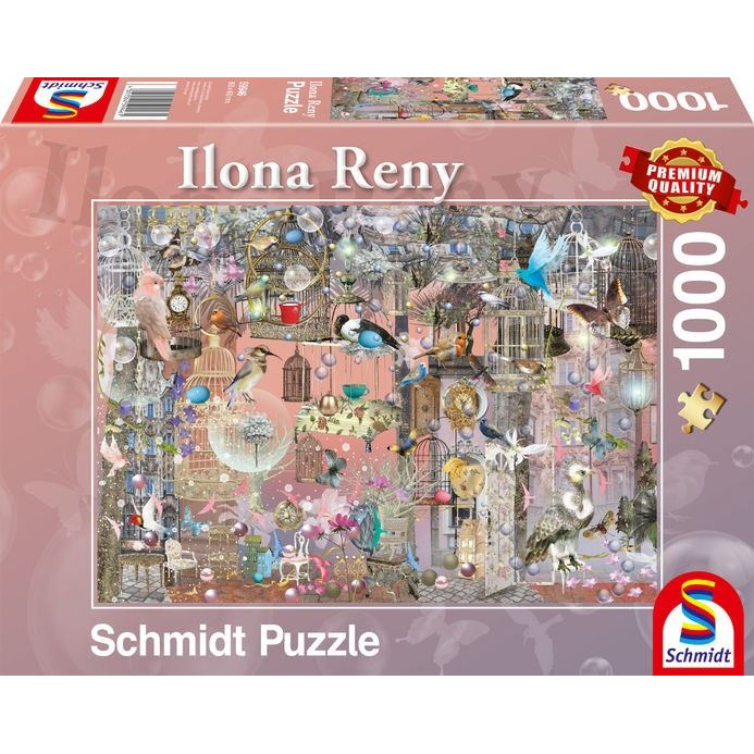 Schmidt Pink beauty 1000 db-os puzzle (4001504599461) (4001504599461)