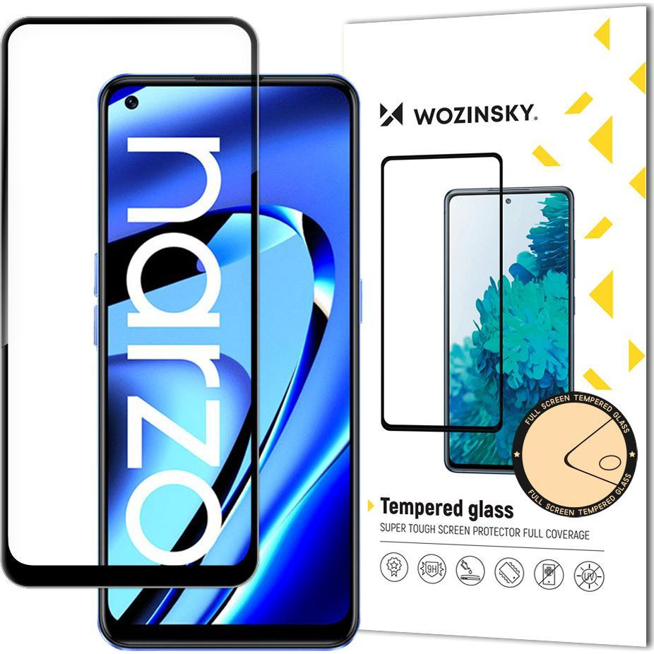 Wozinsky Super Tough, Teljes Ragasztós Edzett Üveg Teljes Képernyős Tokkal, Tokkal Barát Realme N (187747557)