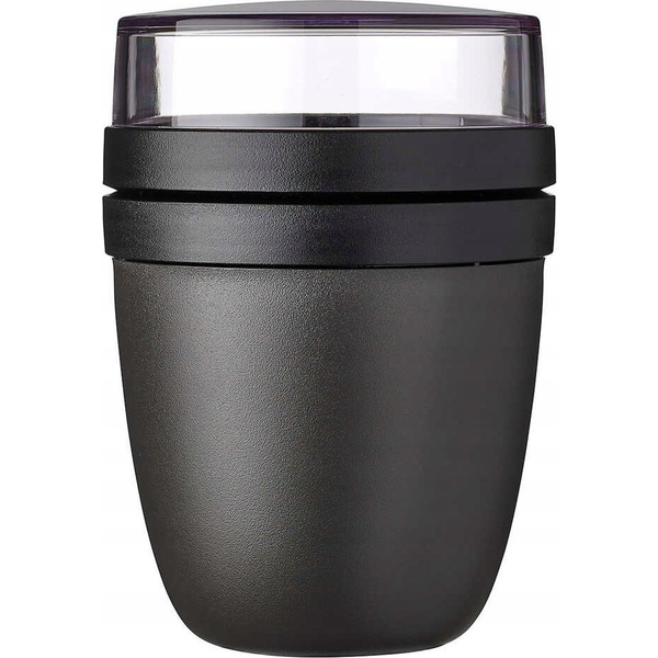 Mepal box Ellipse Nordic Black 0,5 l