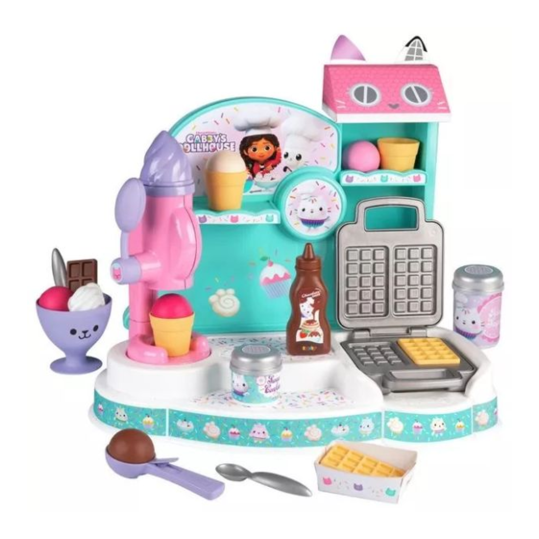 Smoby Gabi babaháza fagyigyár 20 darabos készlet (7600350409)