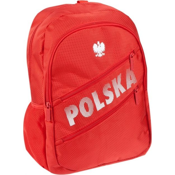 Starpak Plecak szkolny Polska czerwony