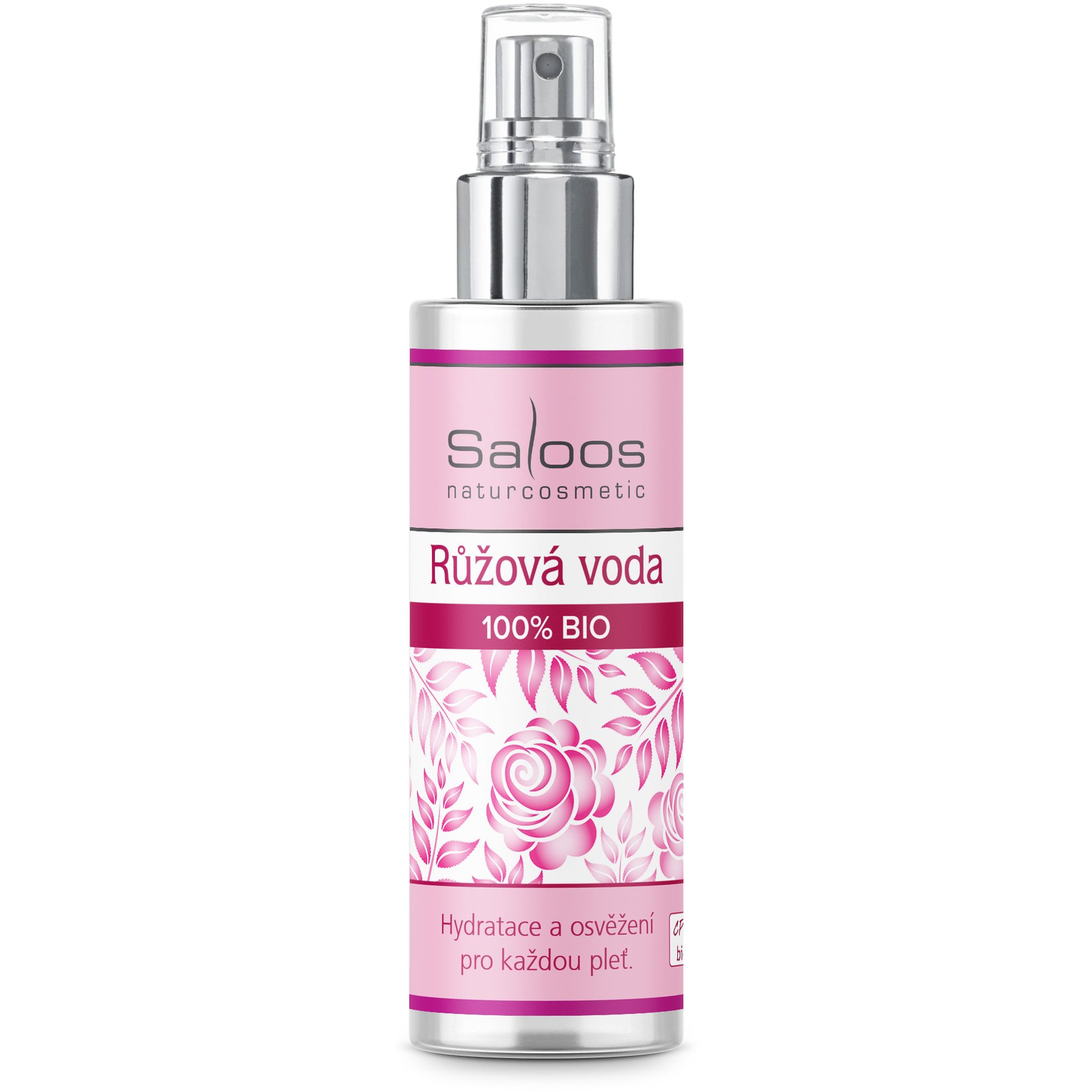 SALOOS 100% Bio rózsavíz 100 ml (8594031324980)