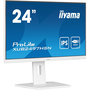 iiyama ProLite XUB2497HSN-W1 компютърен монитор 60,5 см (23.8") 1920 x 1080 пиксела Full HD LED Бяла