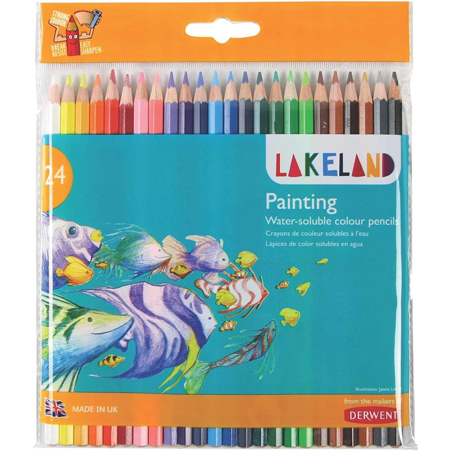 DERWENT Lakeland Painting, hatszögletű, 24 szín (33255)