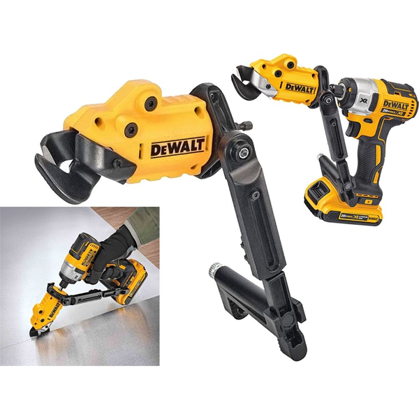 Cizalla Para Chapa Dewalt Para Atornillador Con Fijación Universal - Dt70620-qz
