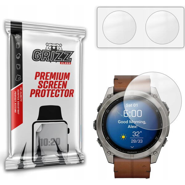 Folia matowa GrizzGlass PaperScreen do Garmin Fenix 8 51mm