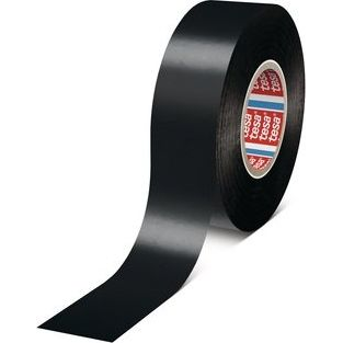 PVC páska Tesa PREMIUM 4163, 19mm x 0,13mm x 33m, Čierna