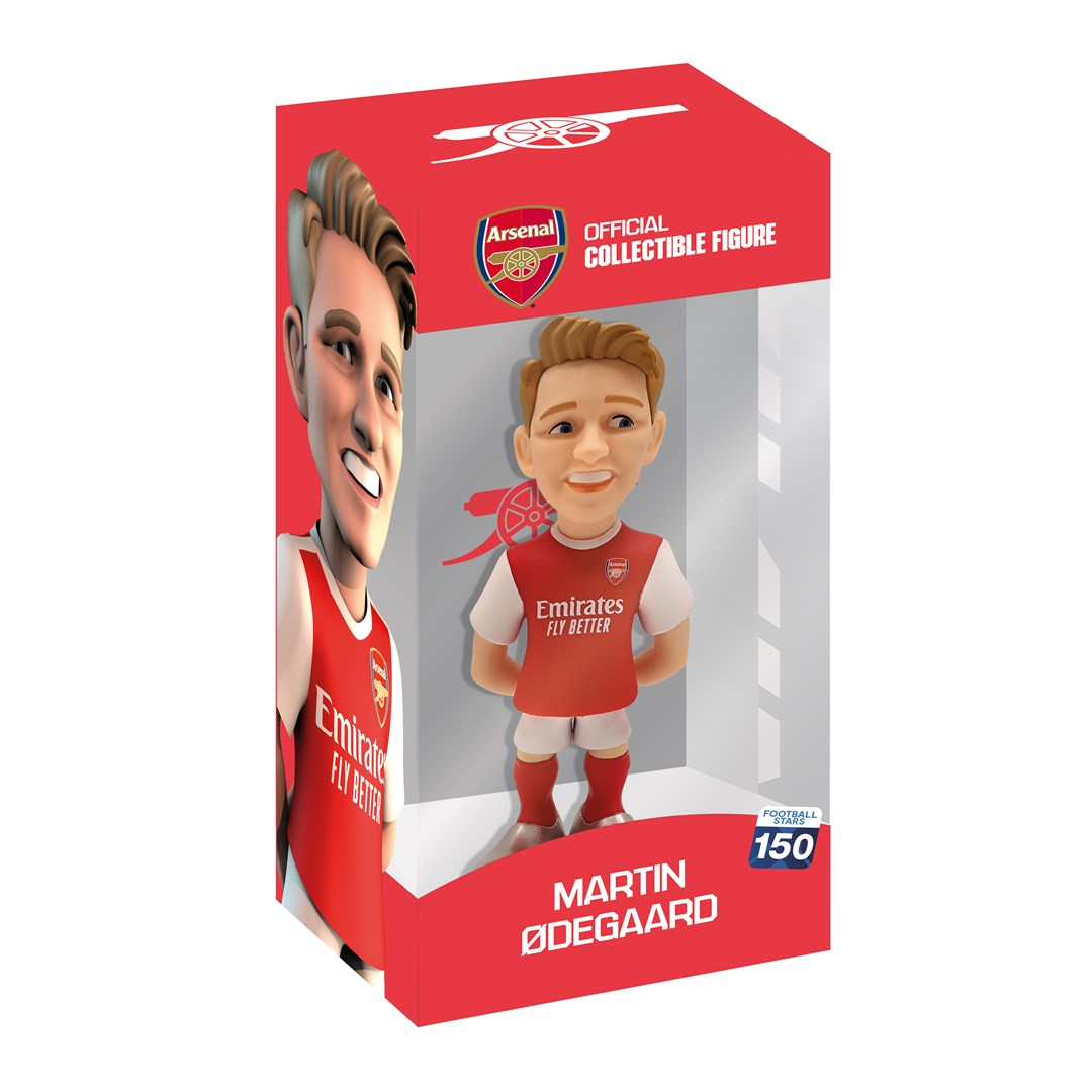 Minix 150 Football Stars - Arsenal Martin Odegaard gyűjthető Focista figura 12cm (14262)