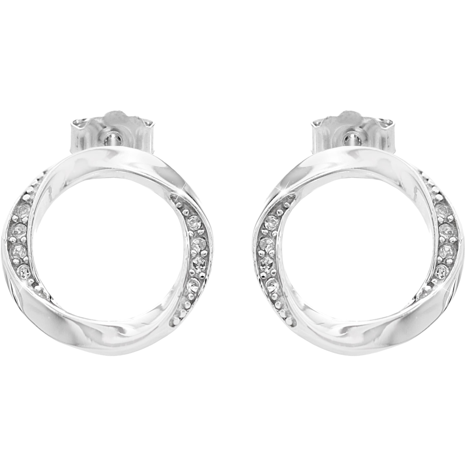 JSB Bijoux Karikák Swarovski kristályokkal 92400416cr (Ag925/1000, 1 g) (8592661389041)