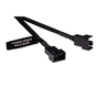 Alphacool 18683 4-Pin - 4x 4-Pin PWM Y-Splitter (Fekete) - 30cm