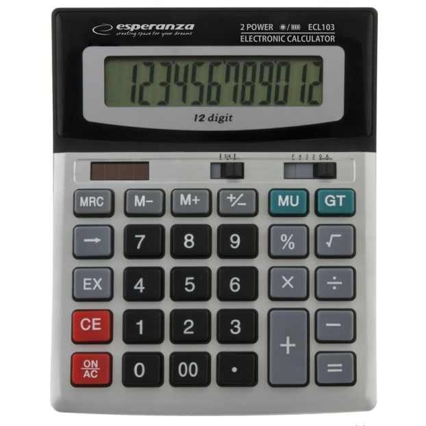 Esperanza Euler asztali számológép (ECL103) (ECL103)