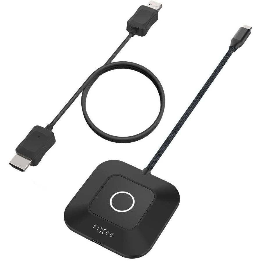 FIXED AirLink wireless HDMI adapter 100W PD 3.0 černý (FIXA-AL-BK)