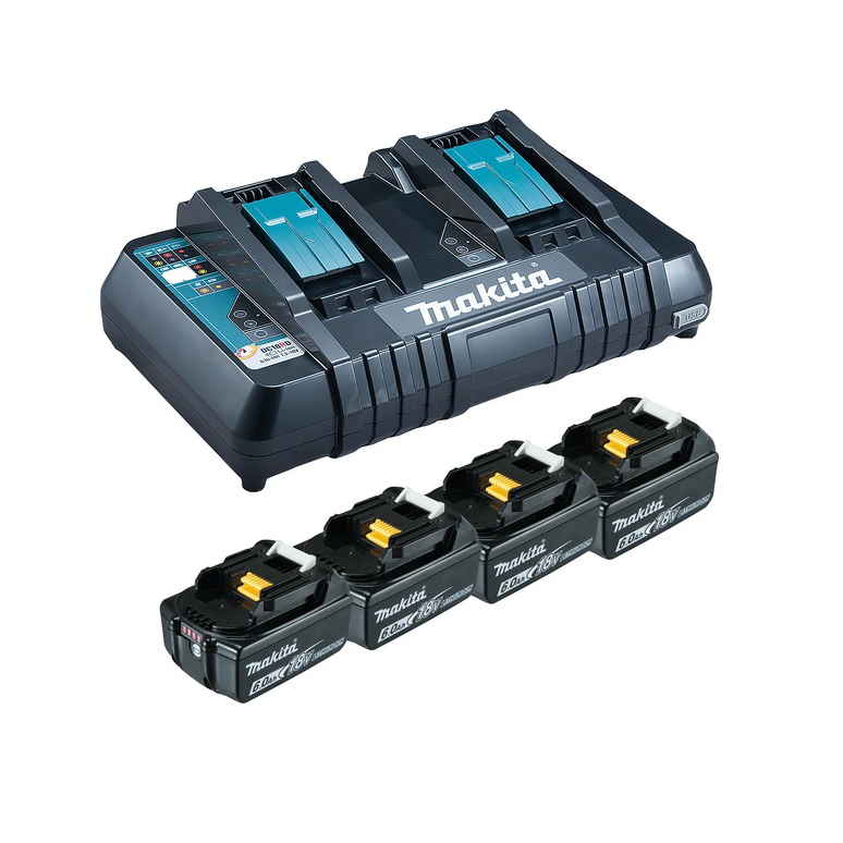 Makita 199485-6 Power Source Kit 18V Akkumulátor- és Töltő Készlet 6Ah (199485-6)