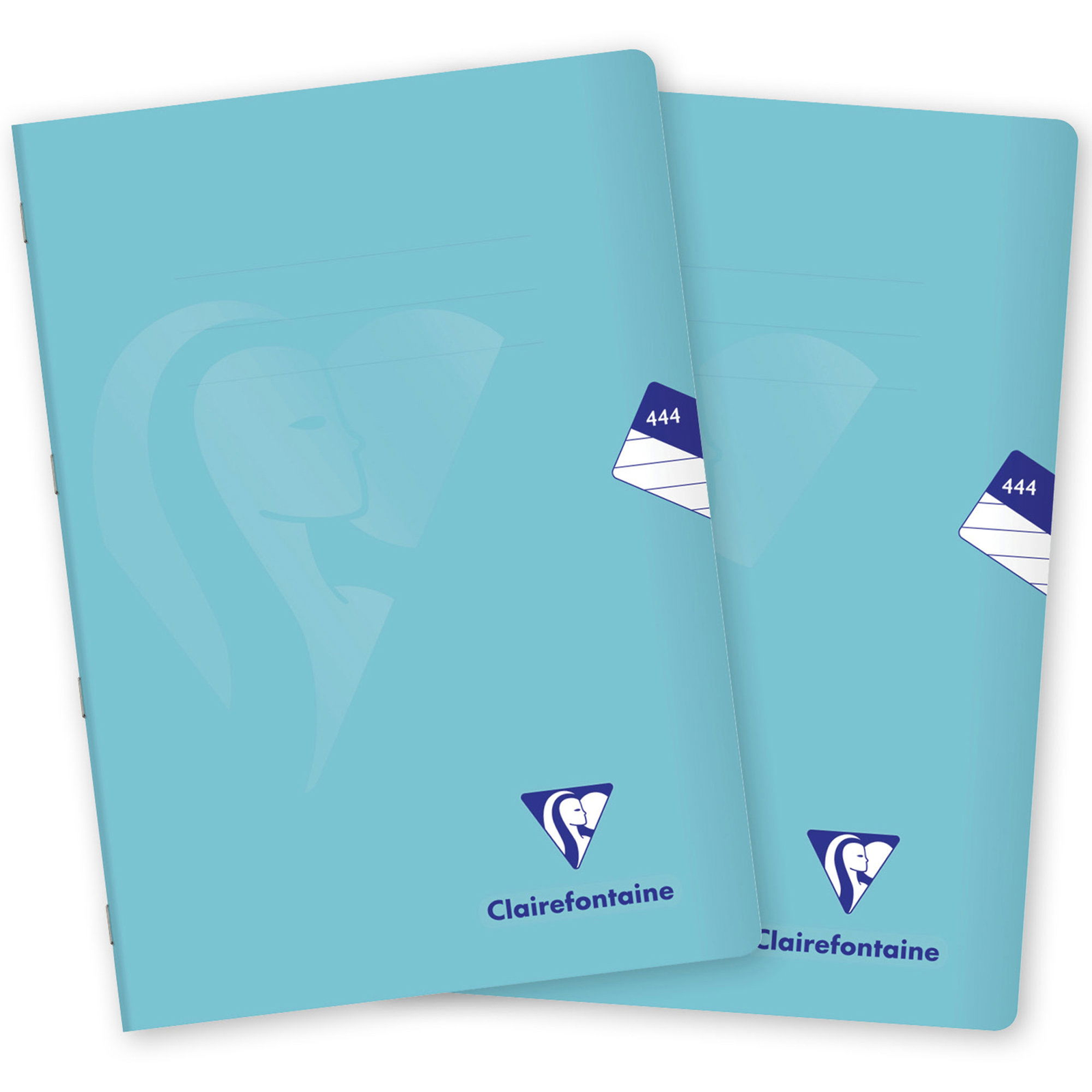 Clairefontaine Mimesys pastel PP, A4 "444" vonalas, 40 lap, kék - 2 db (1444-72-PP-PAS)