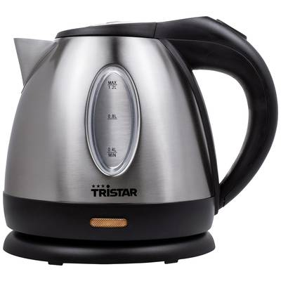 Tristar WK-1325 elkedel 1,2 L 850 W Sort, Rustfrit stål