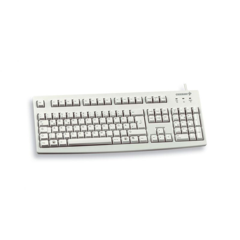 CHERRY G83-6105 billentyűzet USB QWERTZ Német Szürke (G83-6105LUNDE-0)