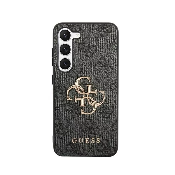 Guess 4G Big Metal Logo Samsung Galaxy S24 Tok - Fekete