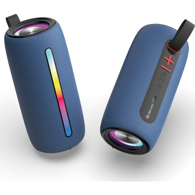 Denver BTL-360BU Hordozható bluetooth hangszóró - Kék (111151020810)