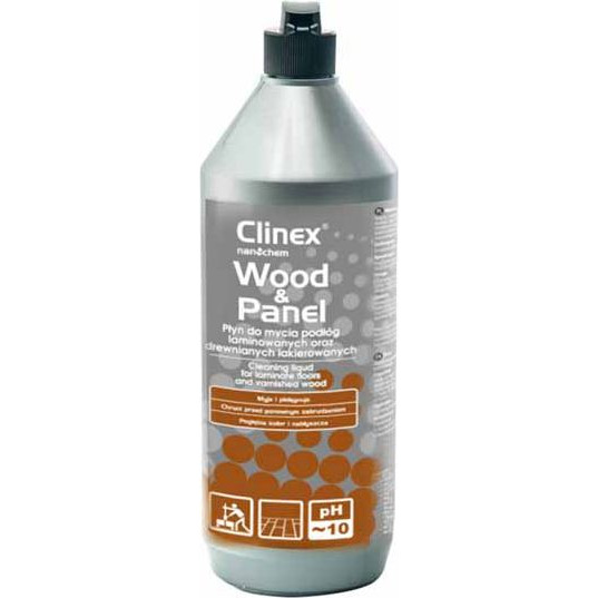 Tekočina za čiščenje lesenih tal CLINEX Wood-Panel 1L