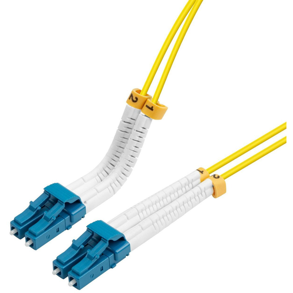  Lanview Lanview LVO2314005-FLEX kabel InfiniBand / światłowodowy 0,5 m LC LC/LC Żółty