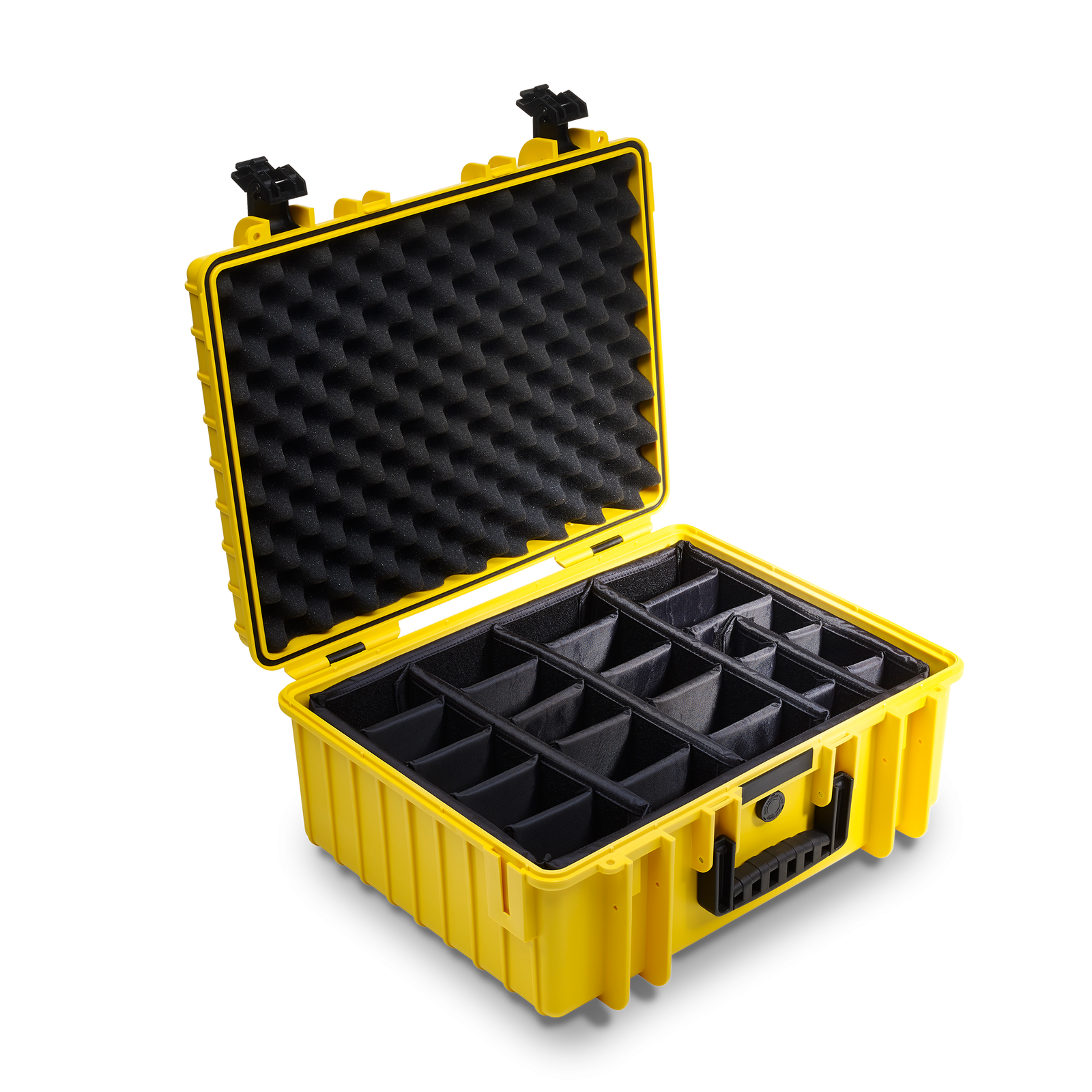 B&W Type 6000 Fotós bőrönd elválasztókkal - Sárga (6000/Y/RPD)