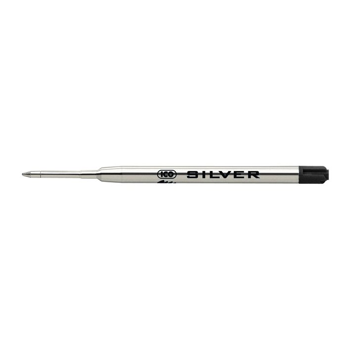 ICO Silver góliát Golyóstollbetét - 0.8mm / fekete (9080009005)
