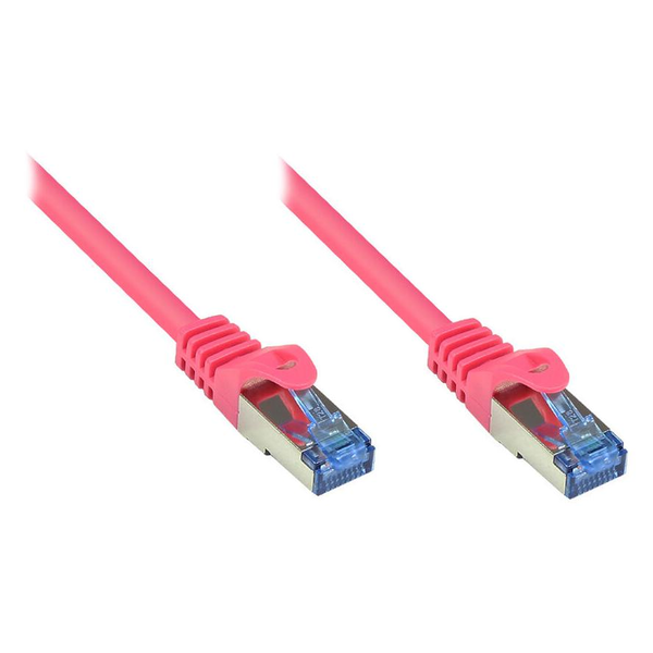 Good Connections Cat.6A Patchkabel S/FTP HF magenta 2m
