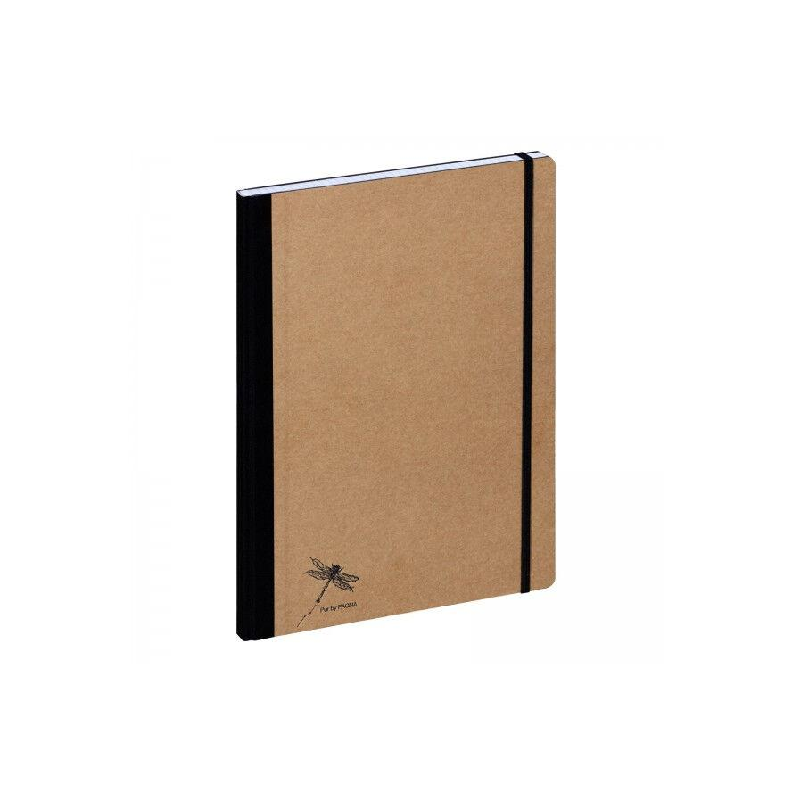 PAGNA Notizbuch A4 Pur 192S kariert natur 1Stk (26087-11) (26087-11)