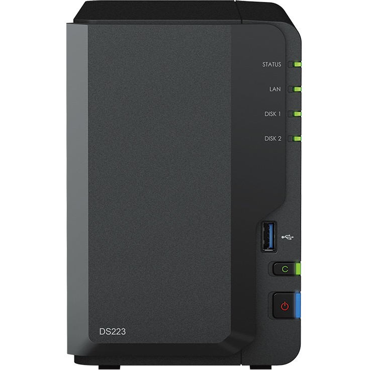 Synology DS223 2x SSD/HDD NAS (DS223)