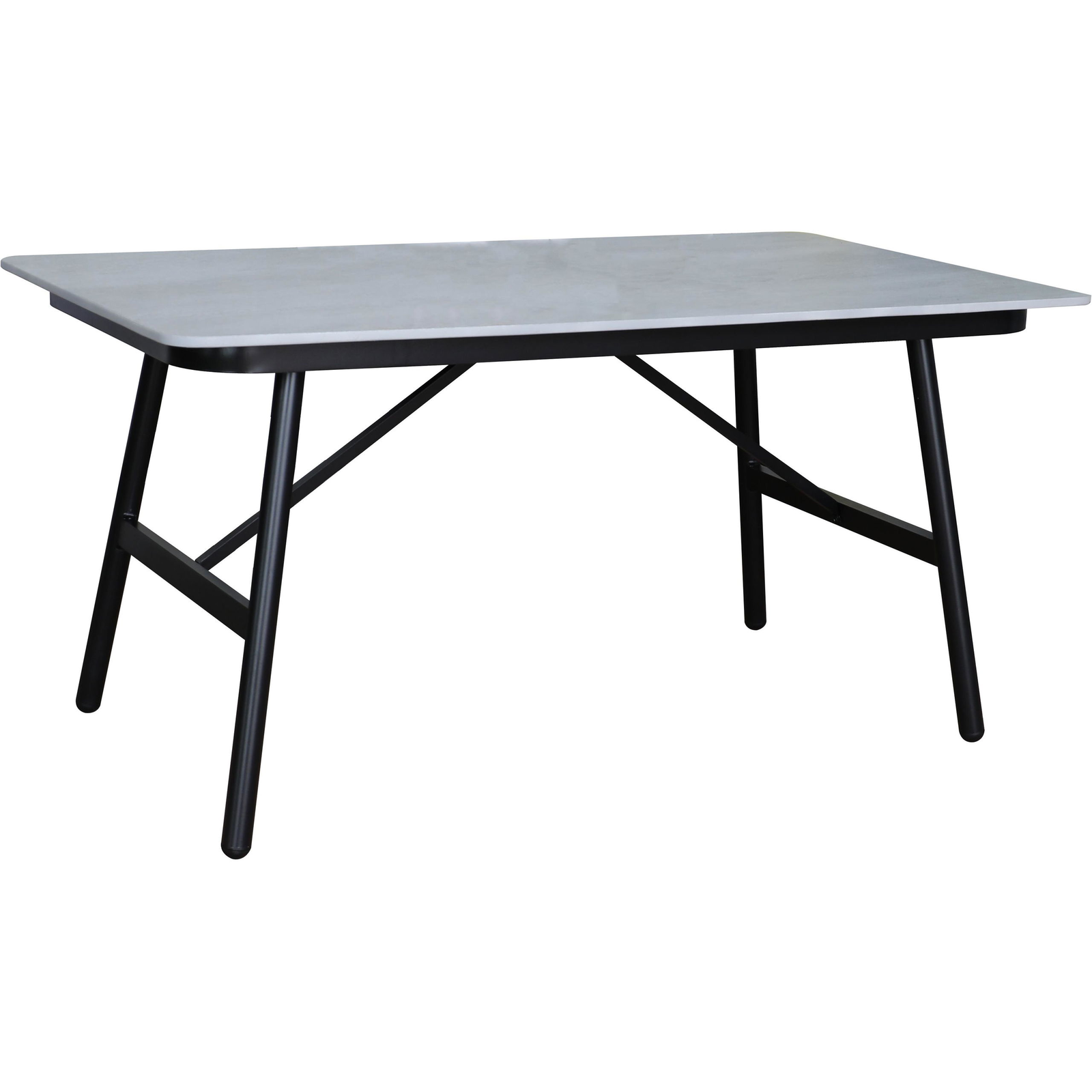 ROJAPLAST EDINBURGH Kerti asztal, alumínium, 140×80 cm (614275-T)