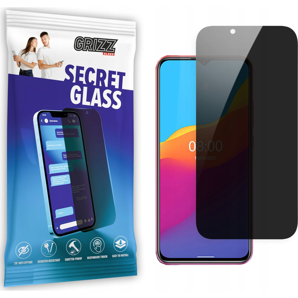  GrizzGlass Szkło prywatyzujące GrizzGlass SecretGlass Ulefone Note 10