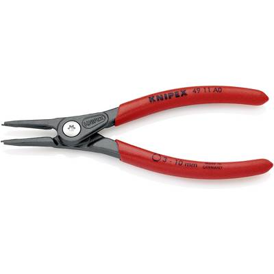KNIPEX precíziós biztosítógyűrű fogó külső gyűrűkhöz, 3-10 mm, 49 11 A0 (49 11 A0)