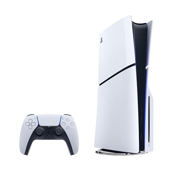 Sony PlayStation 5 1 TB Wi-Fi Sort, Hvid