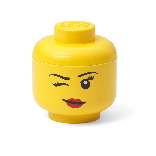Úložný box LEGO hlava mrkající XS 4033
