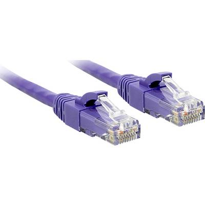 Lindy 48124 netværkskabel Violet 3 m Cat6 U/UTP (UTP)
