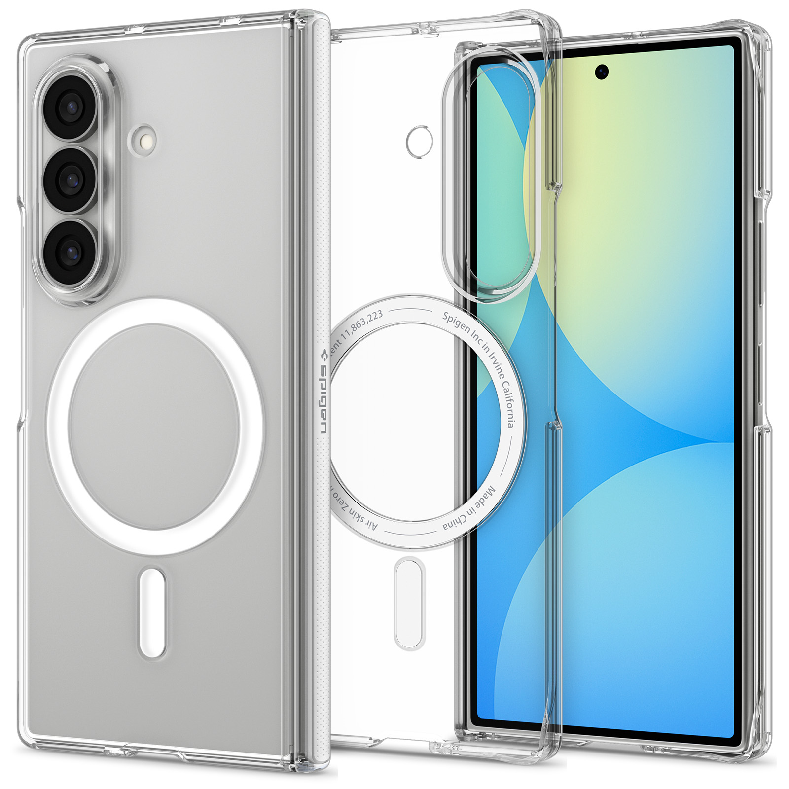 Kryt Spigen pre Samsung Galaxy Z Fold 8 Ultra priehľadný