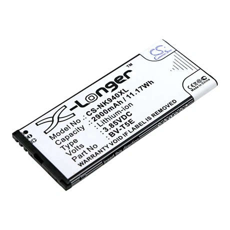 CAMERON SINO X-Longer Microsoft BV-T5E utángyártott akkumulátor 2900mAh 3.85V