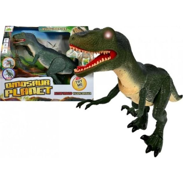 Világítószemű Velociraptor Dinoszaurusz (16251-uniw)