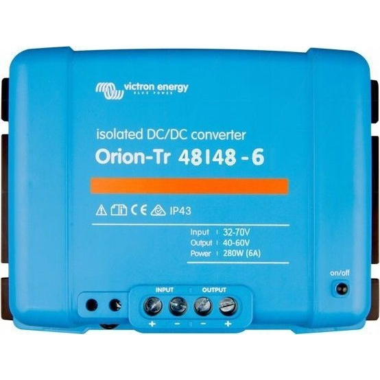 Victron Energy Feszültségváltó Orion-Tr 48/48-6A 280 W 48 V - 48.2 V (ORI484828110)