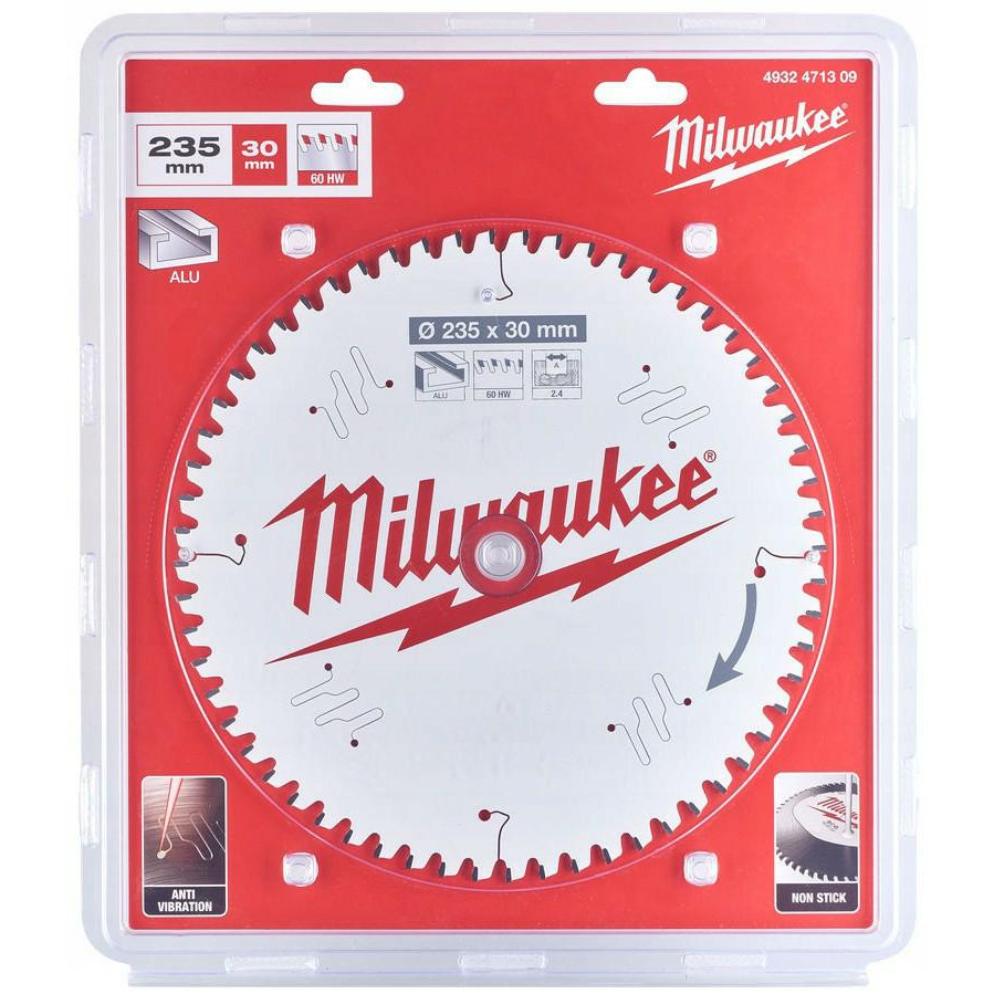 Milwaukee 4932471309 Körfűrészlap - 235x30x2,4 mm, Fogszám: 60 db (4932471309)