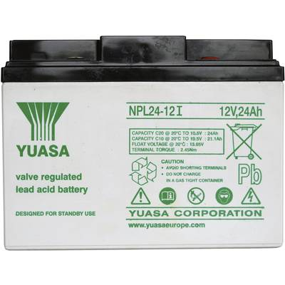Akumulátor Yuasa 12 V 24 Ah