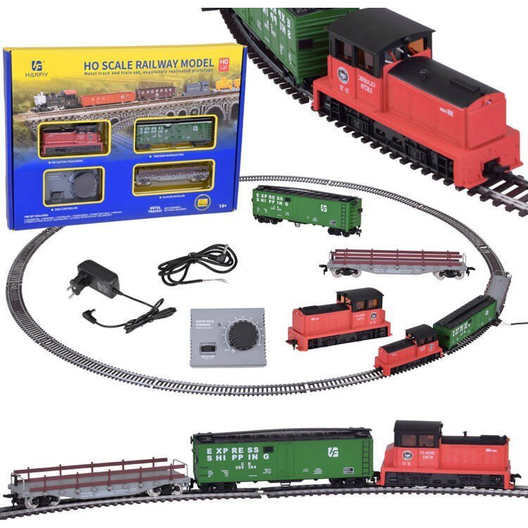 Elektromos Klasszikus Gőzmozdony Készlet H0 Vezérlőegységgel (RC0652)