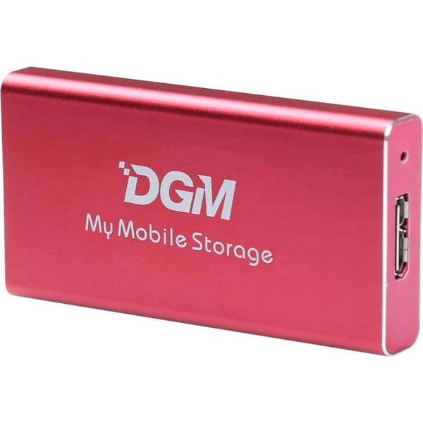 Dysk zewnętrzny SSD DGM My Mobile Storage 512GB Czerwony (MMS512RD)